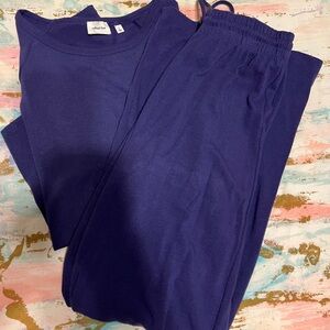 Purple aritzia Wilfred free lounge set